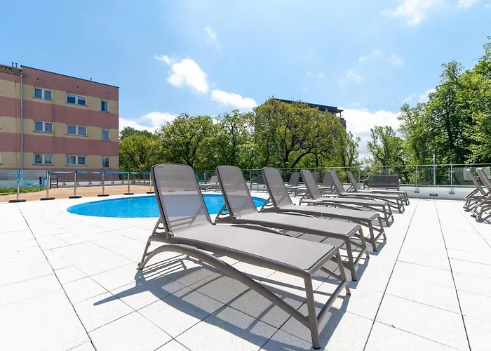 Апартаменты Fenomen - Horizon, Nadmorskie Tarasy Free Parking, Swimming Pool, Sauna And Other! Колобжег